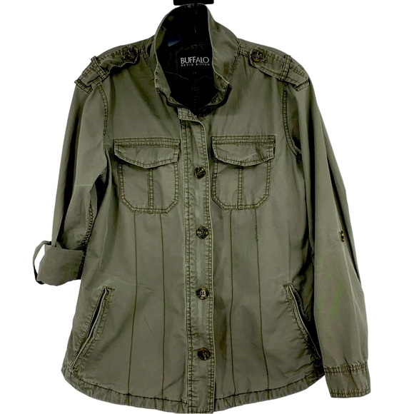 Buffalo David Bitton Jackets & Blazers - Buffalo David Bitton women’s lightweight military jacket